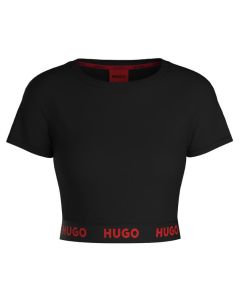 Hugo t-shirt 50520497  001 czarny M Kolor czarny Rozmiar1 M
