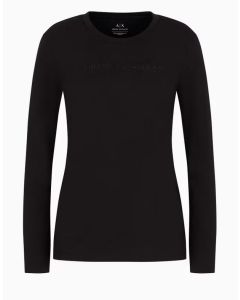 AX t-shirt 6DYT38 YJDGZ 1200 czarny 