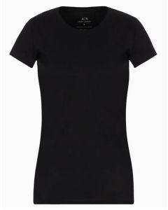 AX t-shirt 8NYT82 YJ16Z 1200 czarny