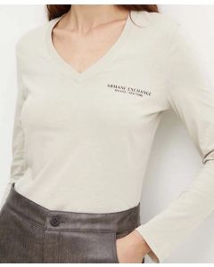 AX t-shirt 8NYT89 YJG3Z 1998 beżowy