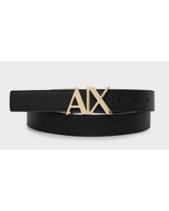 Armani Exchange pasek 941178 4F784 19921 czarny OS Kolor czarny Rozmiar4 OS