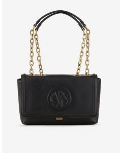 Armani Exchange torebka 942816 CC717 00020 czarny  Kolor czarny