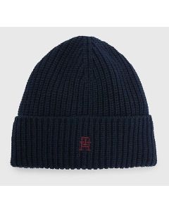 TH czapka Th Monogram Rib Beanie OS 