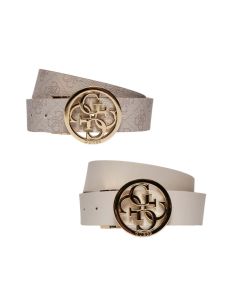 Guess pasek BW9166P4235 DVL  kremowy L Kolor kremowy Rozmiar4 L