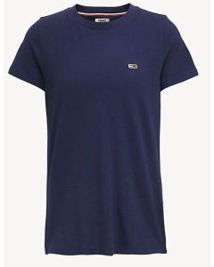 Tommy Jeans t-shirt TJW Tommy Classics T granat XS Kolor granatowy Rozmiar1 XS