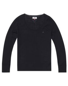 Tommy Jeans sweter TJW Basic Crew Neck