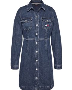 TJ sukienka Slim Denim Dress DF6