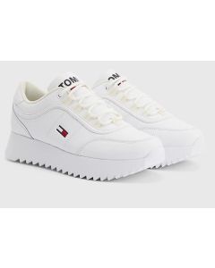 TJ Buty TOMMY JEANS HIGH CLE biały 