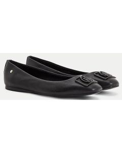 TH buty Hardware Square Toe Ballerina 