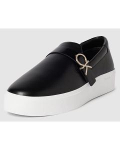 CK buty Flatform Cup Slip On czarny 