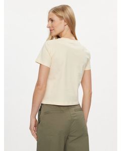 CKJ t-shirt J20J222639 ZCY żółty