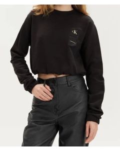 CKJ bluza J20J223081 BEH czarny