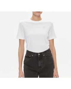 CKJ t-shirt J20J223226 YAF biały