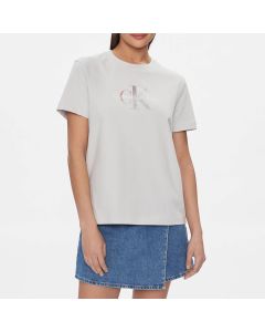 CKJ t-shirt J20J223264 PC8 szary L
