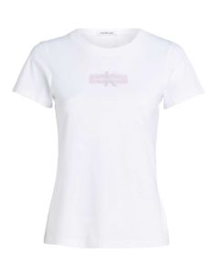 CKJ t-shirt J20J223625 YAF biały 