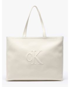 CK torebka K60K612724 PAS kremowy 