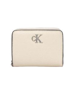 CK portfel K60K612740 PAS kremowy