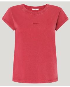 PJ t-shirt PL505952 286 malinowy