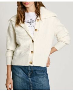 PJ sweter PL702189 808 biały