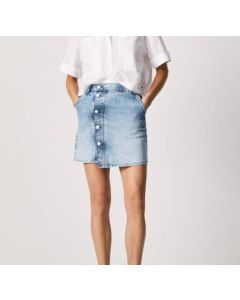 Pepe Jeans spódnica Hannah PL900973 000 niebieski L Kolor niebieski Rozmiar1 L