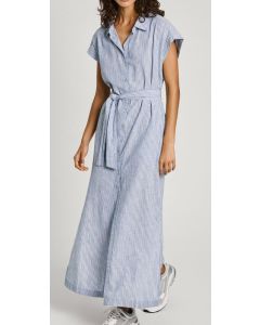 Pepe Jeans sukienka PL953555 553 niebieski XS Kolor niebieski Rozmiar1 XS