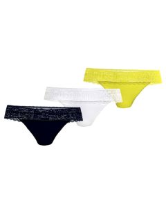 Tommy Hilfiger majtki 3P Thong UW0UW02036 0TK