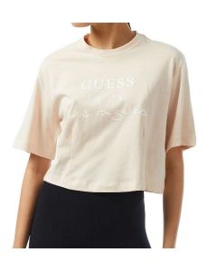Guess t-shirt V4GI13JA914 G1Q8 pudrowy XS Kolor pudrowy Rozmiar1 XS