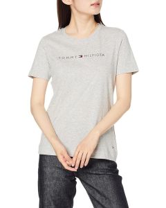 TH t-shirt Essential Hilfiger Crew Neck szary L