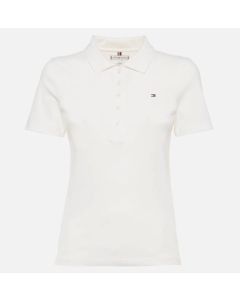 TH polo WW0WW37823 YBL biały