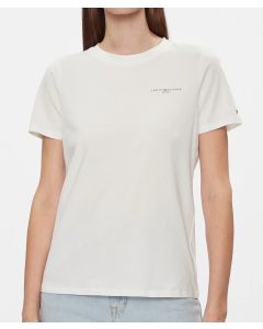 TH t-shirt WW0WW37877 YBL biaˆy