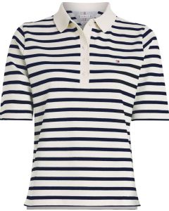 TH polo 1985 Reg Pique Stripe Polo SS