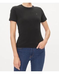TH t-shirt WW0WW40587 BDS czarny 