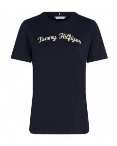 TH t-shirt  WW0WW42589 DW5 granatowy 